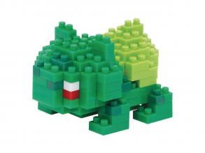 Nanoblokk építőkészlet Pokémon Bulbasaur - 120 darabos