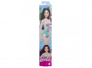 Barbie Beach baba kék színu, flamingó mintás fürdoruhában - Mattel