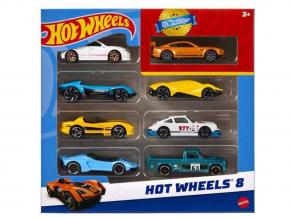 Hot Wheels kisautó 8db-os csomag - Mattel