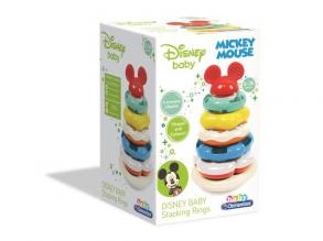 Disney Baby: Mickey egeres gyűrűpiramis - Clementoni
