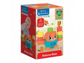 Clementoni Baby: egyensúlyozó medve, 7 részes.