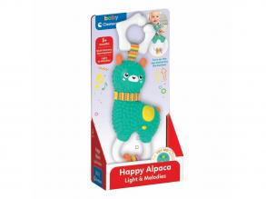 Clementoni Baby: Happy alpaka csörgő fény- és hanghatásokkal