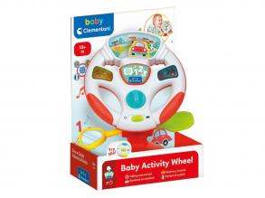Clementoni Baby Activity bébi kormány tapadókorongos rögzítéssel
