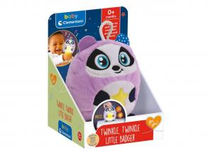 Clementoni Baby Twinkle Twinkle Kis panda, plüssállat, éjszakai lámpa