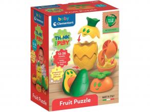 Think&Play Gyümölcs puzzle logikai játék - Clementoni