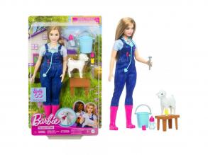 Barbie: 65. évfordulós karrier játékszett - Állatorvos baba kiegészítokkel - Mattel