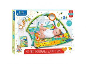 Fedezd fel! Állatos játszószőnyeg kiegészítőkkel 61x82cm - Clementoni baby