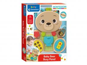 Clementoni Montessori bébijáték  Szorgalmas medve