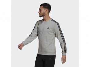 M 3S Ft Swt Adidas férfi szürke/fekete színű Core pulóver