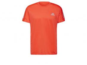 Own The Run Adidas férfi piros kockás színű futás póló