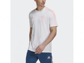 Afc Adidas férfi fehér színű futball póló