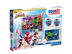 Edukit: Spidey 4 az 1-ben játékgyujtemény - Clementoni