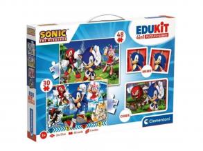 Edukit: Sonic 4 az 1-ben játékgyujtemény - Clementoni