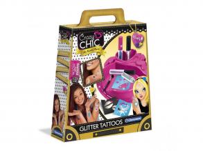 Crazy Chic csillámtetováló szett