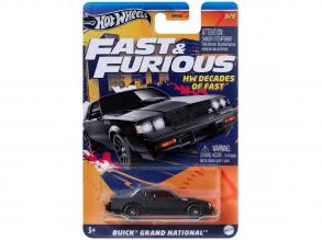 Hot Wheels: Halálos Iramban - Buick Grand National kisautó 1/64-es méretarány - Mattel