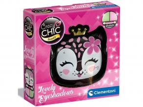 Crazy Chic: Szemhéjfesték párduc alakú tárolóban - Clementoni