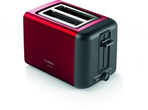 Bosch TAT3P424 DesignLine piros-fekete kenyérpirító
