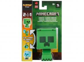 Minecraft: Flippin Figs Creeper 2-az 1ben figura - Mattel