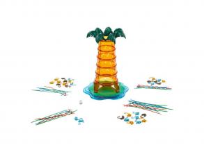 Zuhanó majmok játék, francia/angol