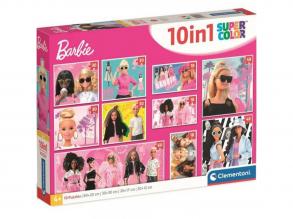 Barbie 10az1-ben puzzle szett - Clementoni
