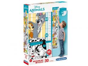 Disney állatkák fali mérce 30 db-os puzzle - Clementoni