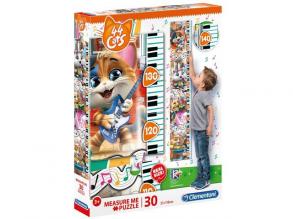 44 csacska macska fali mérce 30 db-os puzzle - Clementoni