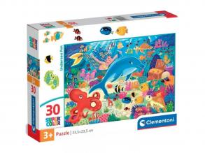 Tenger alatti kalandok 30db-os supercolor puzzle - Clementoni