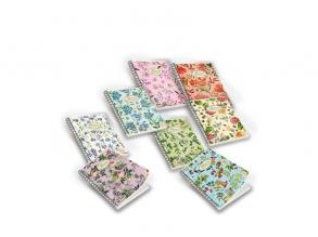 Pigna Nature Flowers A4 60lapos vonalas spirálfüzet