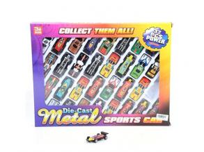 Vegyes versenyautó szett 32 db-os kiszerelésben