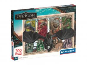 Így neveld a sárkányodat sárkányok és hősök 300db-os puzzle - Clementoni