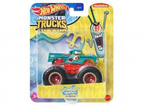 Hot Wheels: Spongyabob Monster Trucks - Plankton - Mattel