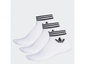 Tref Ank Adidas unisex zokni fehér/fekete 39-42-es méretű