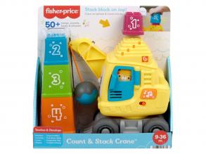 Fisher Price számoló és rakodó daru