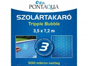 Szolár takaró 3,5 x 7,2 m 500micron Tripple Bubble