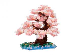 Nanoblock Deluxe Virágzó Cseresznyefa építőkészlet - 990 darabos
