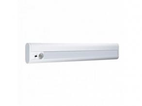 LED lámpatest , 2.9W , 30 cm , gardrób/pultvilágító , mozgásérzékelős , természetes fehér , elemes , LEDVANCE
