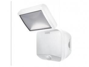 LED reflektor , mozgásérzékelős , 4 Watt , elemes , természetes fehér , fehér , IP65 , LEDVANCE