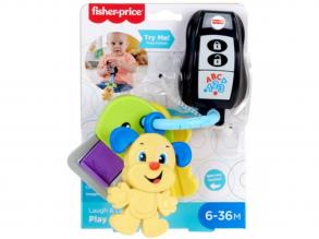 Fisher-Price: Kacagj és fejlodj Tanuló kocsikulcs - Mattel