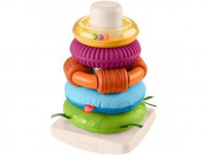 Fisher-Price: Sensory Rock-A-Stack gyurupiramis - Mattel