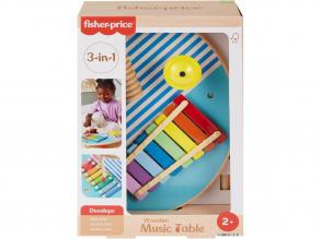 Fisher-Price: Wood Fa xilofonos zeneasztalka - Mattel