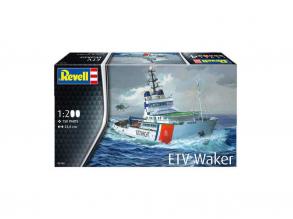 Revell modellező készlet  ETV Waker hajó 1:200  150 db.