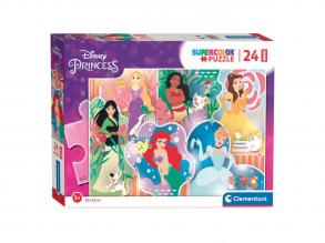Clementoni Maxi puzzle Disney hercegnő, 24db.