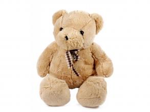 Mackó masnival plüssfigura - 60 cm, többféle