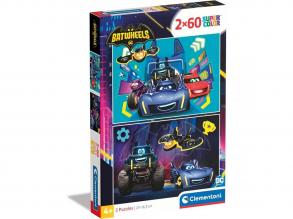 Batwheels 2x60 db-os Supercolor puzzle - Clementoni