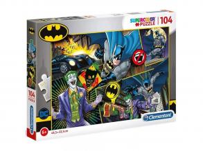 Batman vs. Joker 104 db-os supercolor puzzle - Clementoni