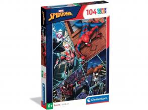 Pókember a multiverzum hősei 104 db-os supercolor puzzle - Clementoni