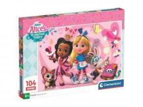 Alice Csodaország cukrászdája 104 db-os super puzzle - Clementoni