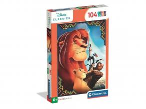 Disney Oroszlánkirály 104 db-os supercolor puzzle - Clementoni