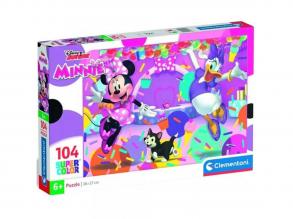 Minnie egér 104db-os supercolor puzzle - Clementoni