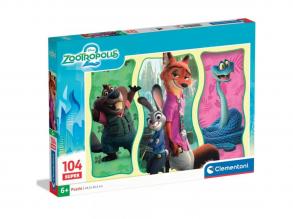 Zootropolis 2 104 db-os puzzle - Clementoni